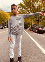 Load image into Gallery viewer, Unisex Youth Long Sleeve Tee “WWDNM”